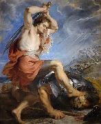 Peter Paul Rubens David Slaying Goliath Sweden oil painting artist